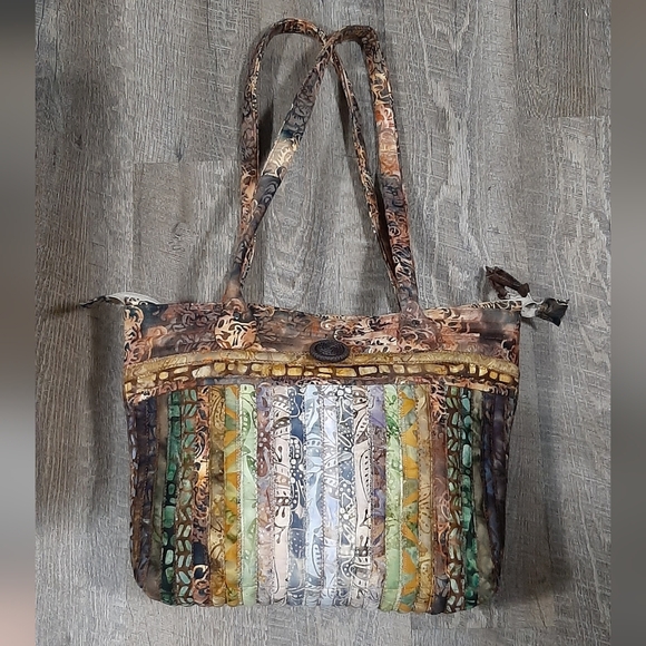 Casydella Designs Handmade Coiled Autumn Purse Bag Tote Brand New $125.00 - Picture 2 of 6